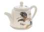 Set fot tea ceremony (9 items) # 41468, porcelain: teapot 245 ml, gundaobey 170 ml, teamesh, six cups 40 ml.