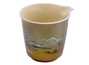 Set fot tea ceremony (9 items) # 41474, porcelain: gaiwan 135 ml, gundaobey 160 ml, teamesh, six cups 53 ml.