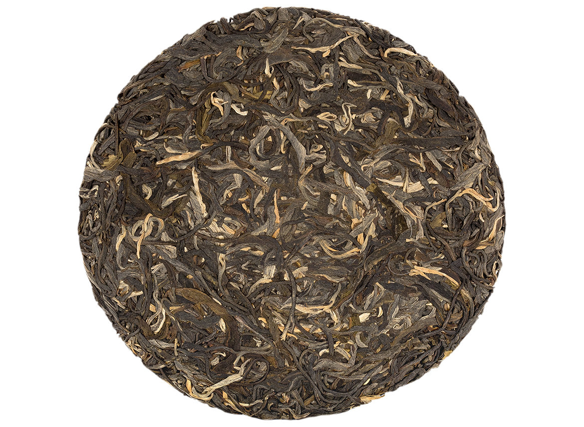 Thai shen puer from wild trees, fully manual production, Moychay Tea Forest project, zero batch-2022, (limited quantity - 152 pieces), 357 g