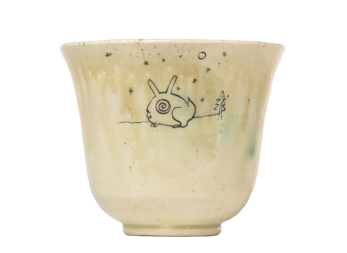 Пиала ручная работа Мойчай # 41556, керамика/ручная роспись, 240 мл.