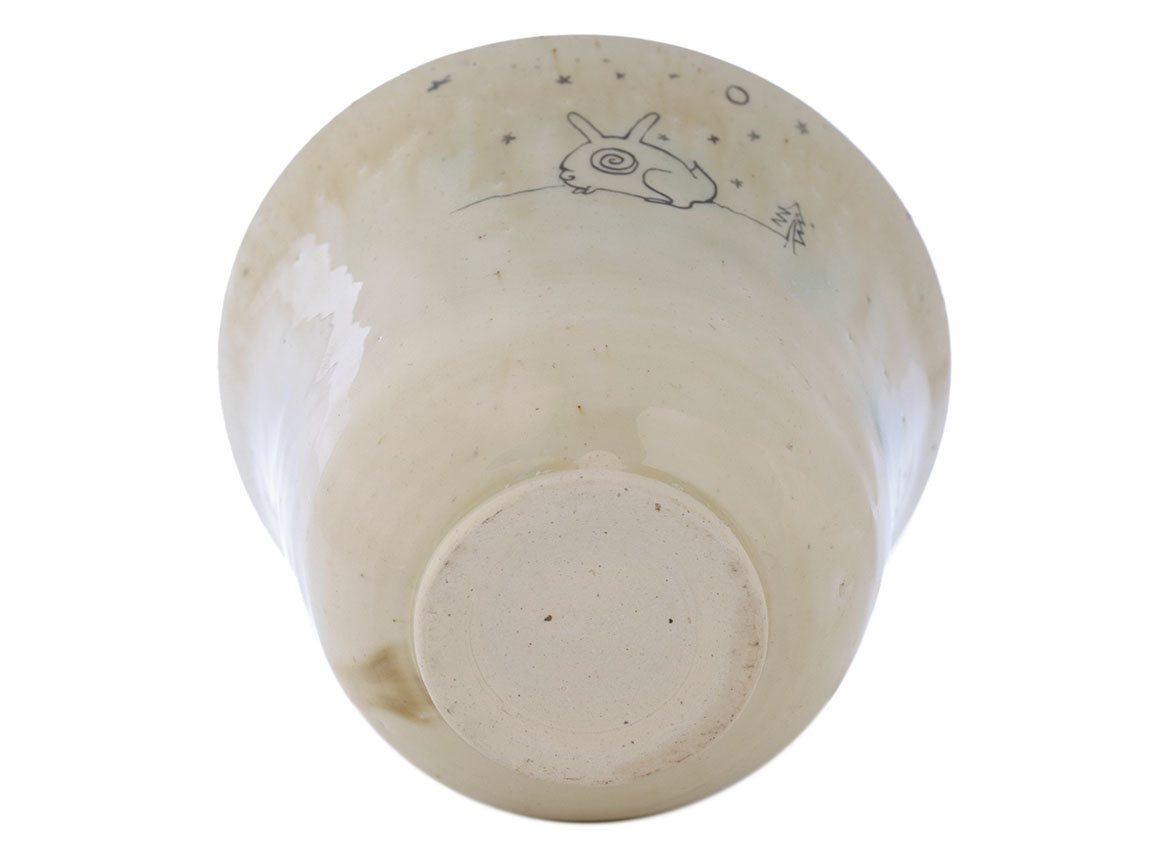 Пиала ручная работа Мойчай # 41556, керамика/ручная роспись, 240 мл.