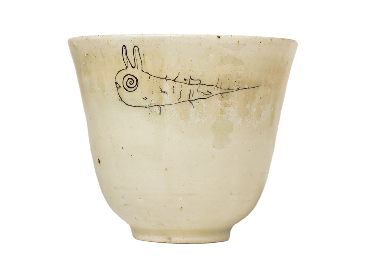 Cup handmade Moychay # 41564, ceramic/hand painting, 246 ml.