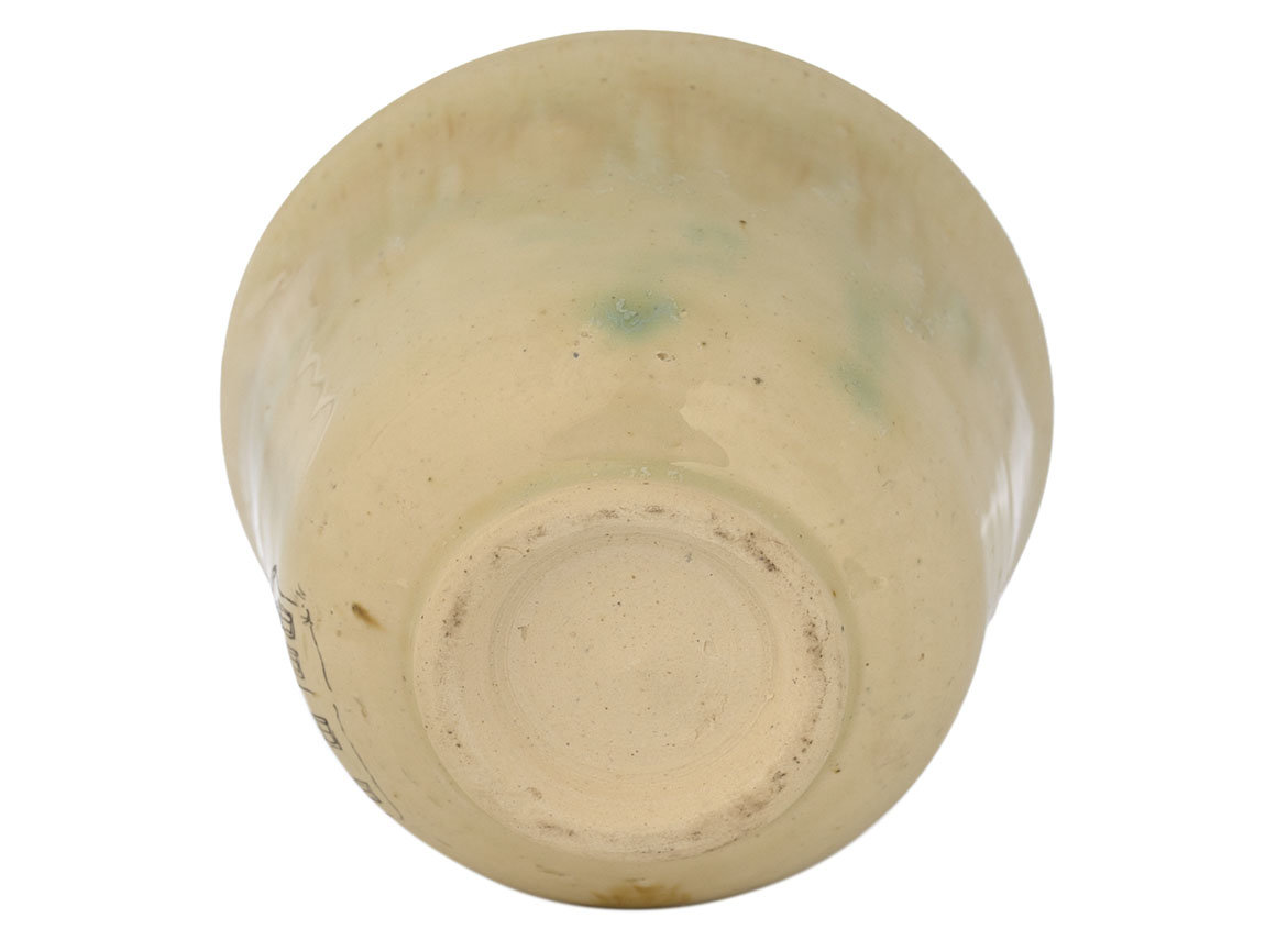 Cup handmade Moychay # 41575, ceramic/hand painting, 253 ml.