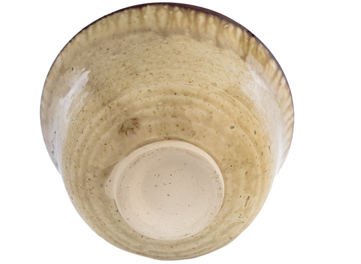 Cup handmade Moychay # 41592, ceramic/hand painting, 'Silence', 254 ml.