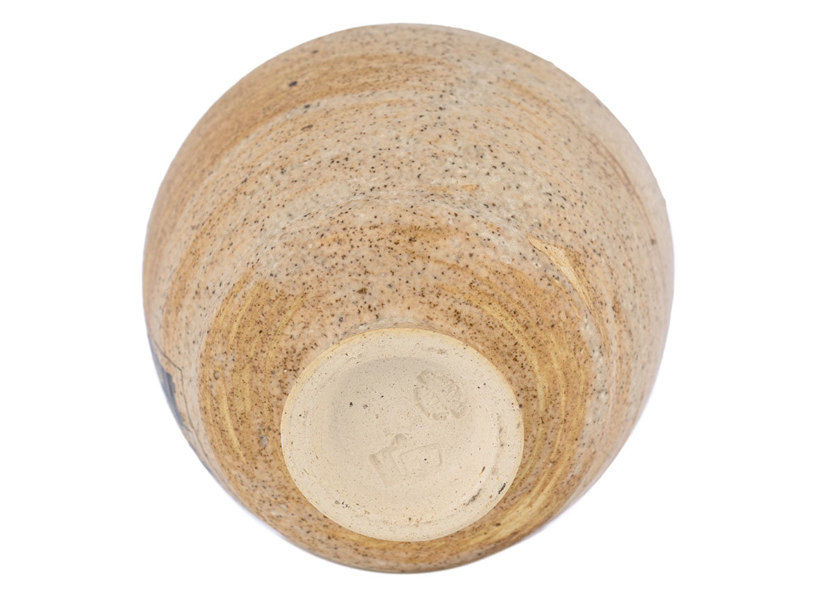 Cup handmade Moychay # 41706, ceramic/hand painting, 'Dialog', 138 ml.