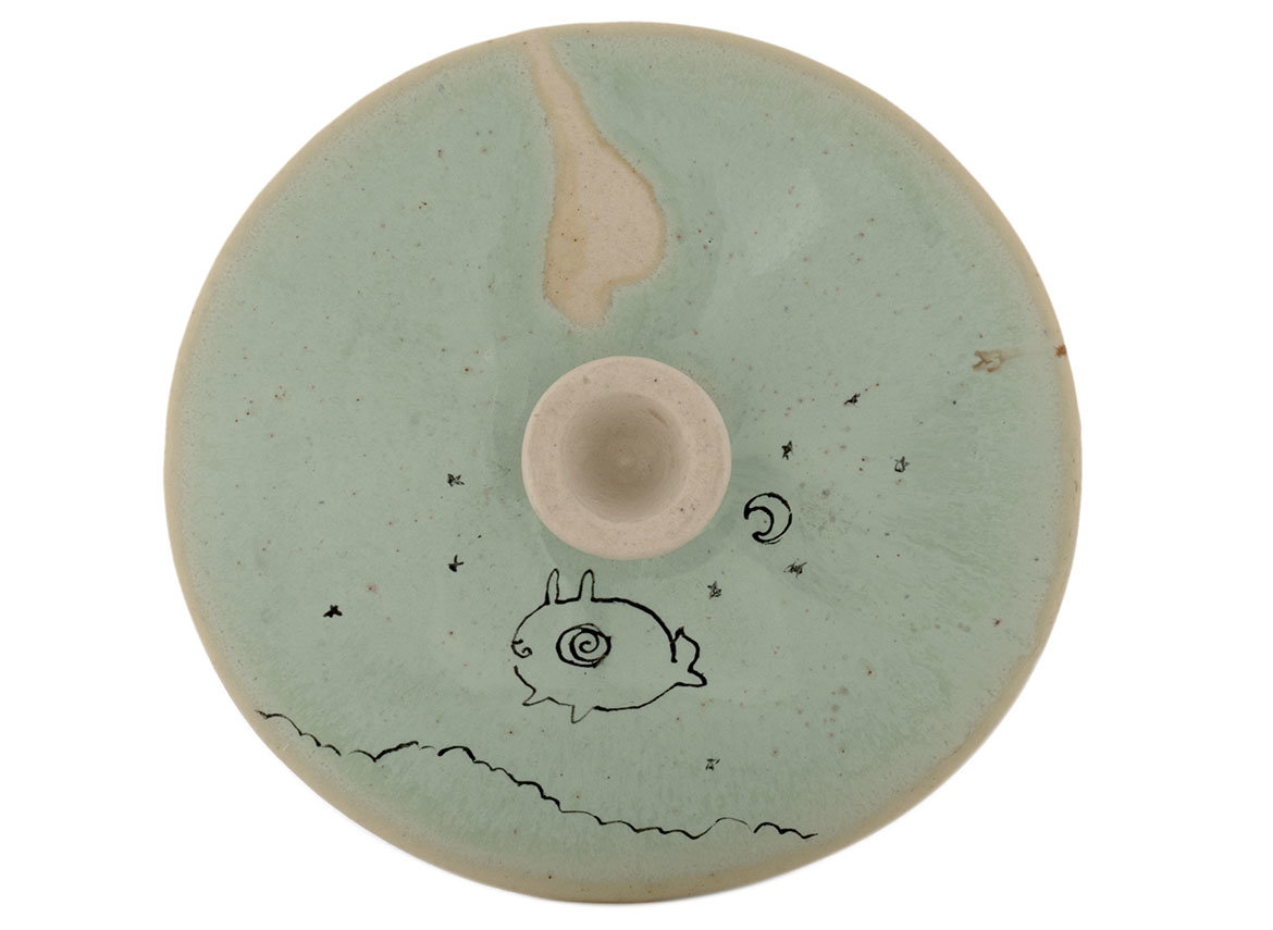 Гайвань ручная работа Мойчай # 41765, керамика/ручная роспись, 147 мл.