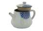 Set for tea ceremony (9items) # 42014, porcelain: teapot 225 ml, gundaobey 210 ml, teamesh, six cups 60 ml.