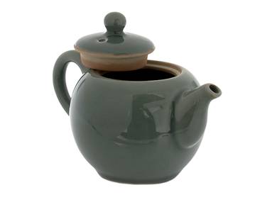 Set for tea ceremony (9 items) # 42015, porcelain: teapot 220 ml, gundaobey 210 ml, teamesh, six cups 50 ml.
