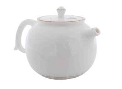 Set for tea ceremony (9items) # 42020, porcelain: teapot 225 ml, gundaobey 210 ml, teamesh, six cups 60 ml.