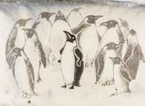 Гайвань ручная работа Мойчай # 42082 Художественный образ "Самый умный пингвин"