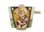 Gaiwan handmade Moychay # 42086, Artistic image 'Saint Cat', ceramic/hand painting, 97 ml.