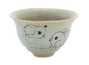 Cup handmade Moychay # 42178, 'Salochki 21', series of 'Sunny bunnies', ceramic/hand painting, 74 ml.