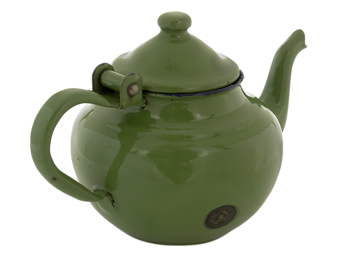 Teapot, vintage # 42455, enameled metal, 270 ml.