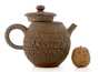 Чайник # 42473, дровяной обжиг/керамика, дэхуа, 180 мл.