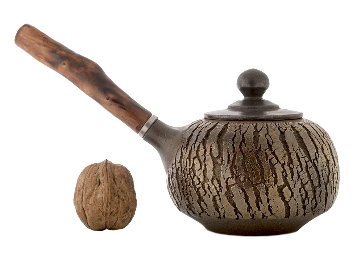 Чайник Тайвань # 42477, дровяной обжиг/керамика, 176 мл.