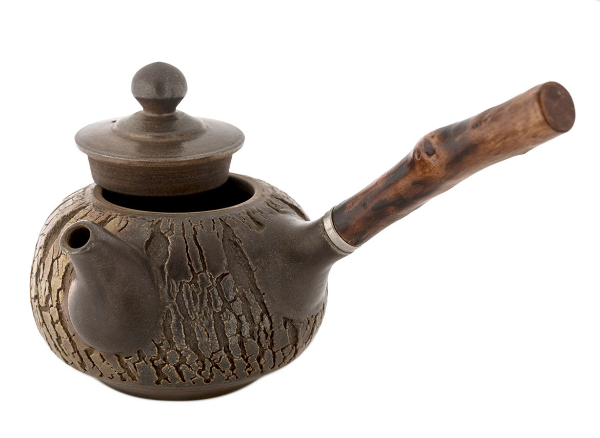 Чайник Тайвань # 42477, дровяной обжиг/керамика, 176 мл.