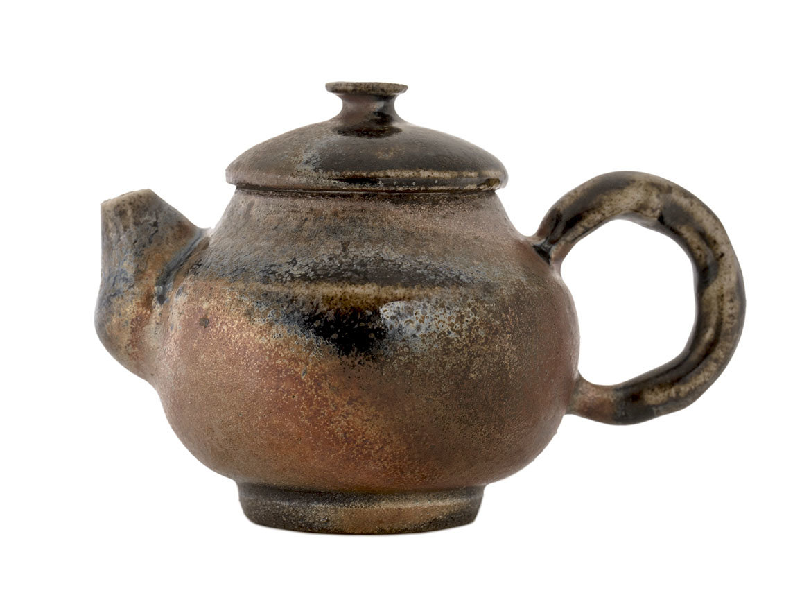 Чайник Тайвань  # 42480, дровяной обжиг/керамика, 80 мл.