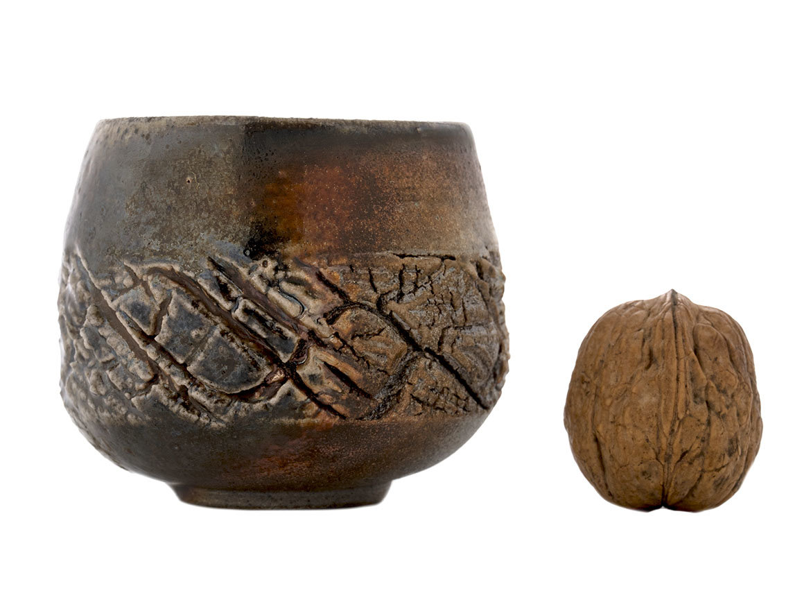 Пиала # 42613, дровяной обжиг/керамика, 127 мл.