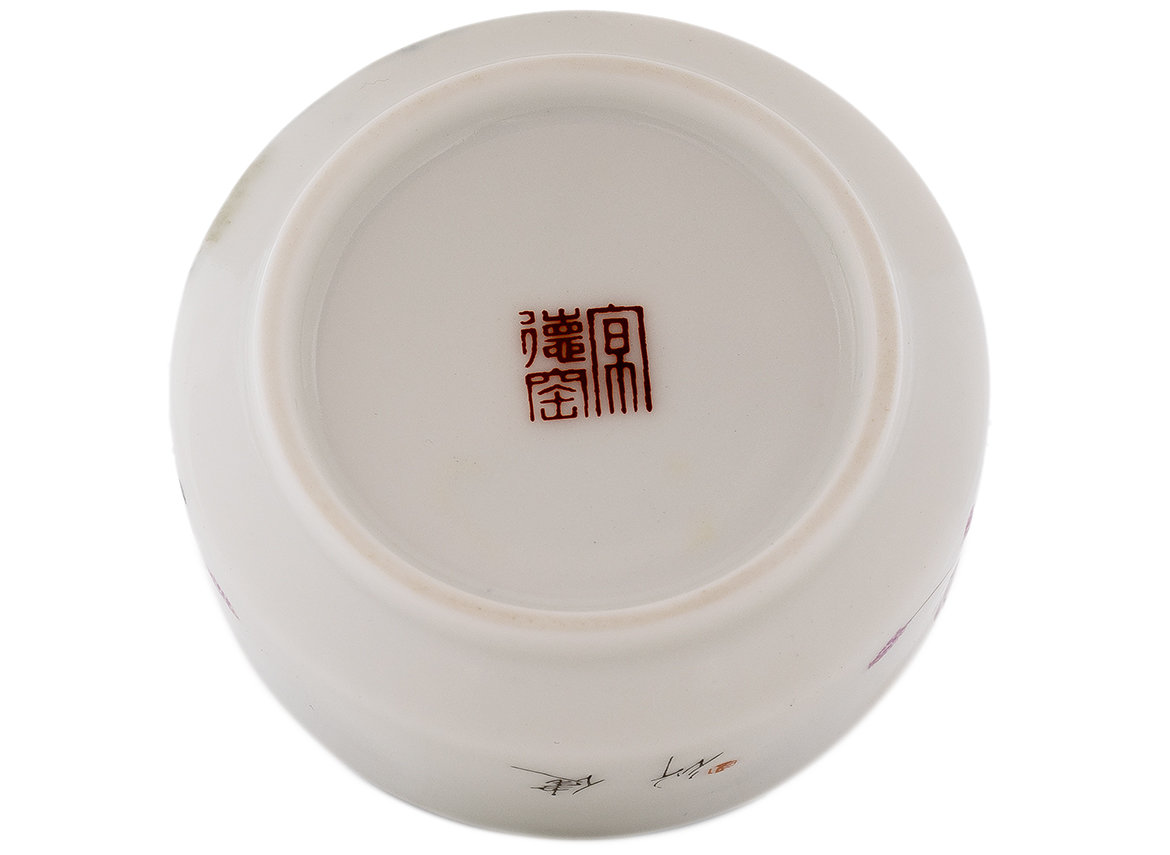 Пиала # 42623, цзиньдэчжэньский фарфор, ручная роспись, 108 мл.
