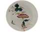 Блюдо для украшения чайного стола (чайная тарелка), Середина 20-го века, Китай # 42661, фарфор