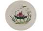 Блюдо для украшения чайного стола (чайная тарелка), Середина 20-го века, Китай # 42666, фарфор