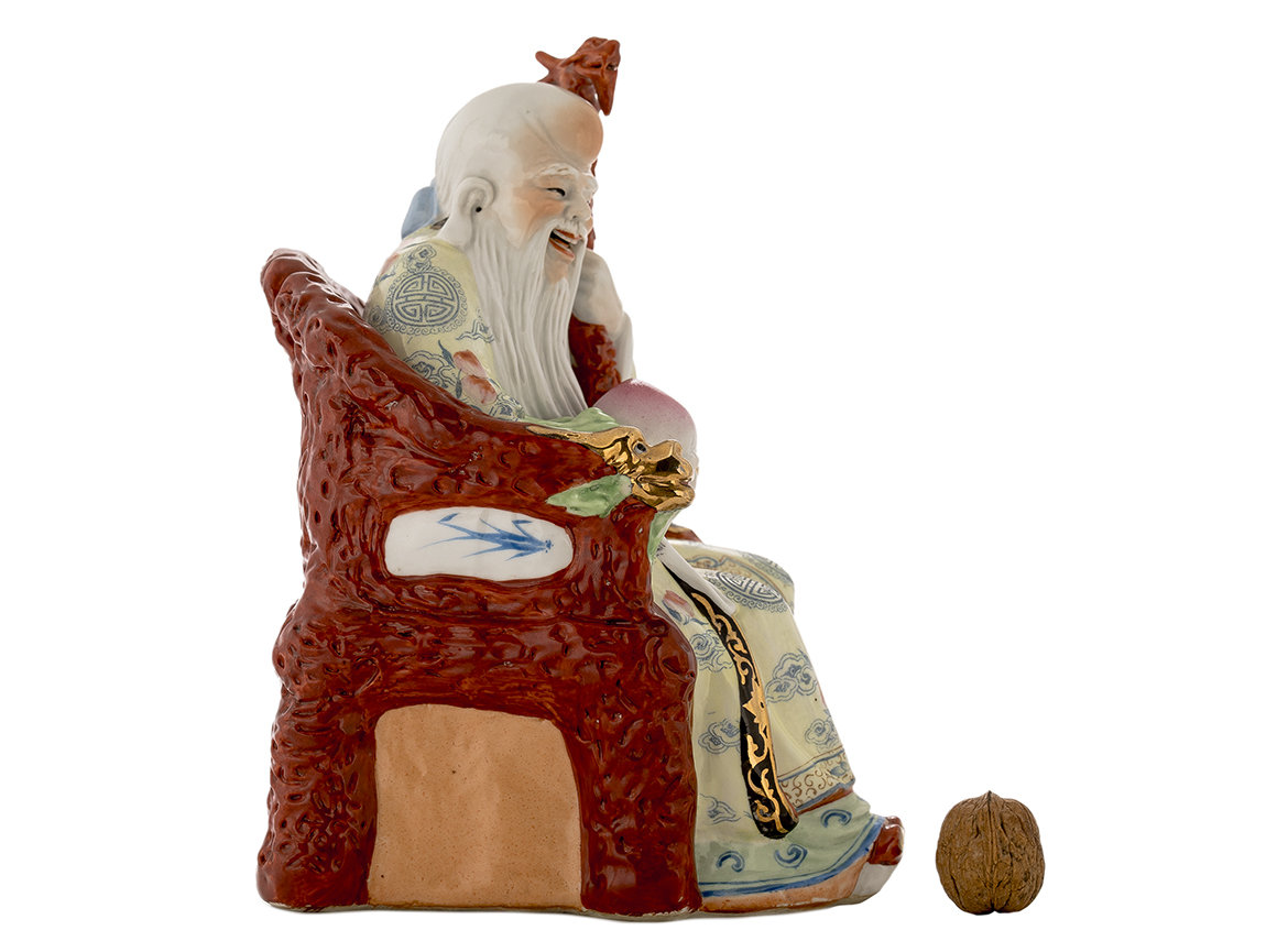 Фигурка винтажная, Китай # 42678, керамика