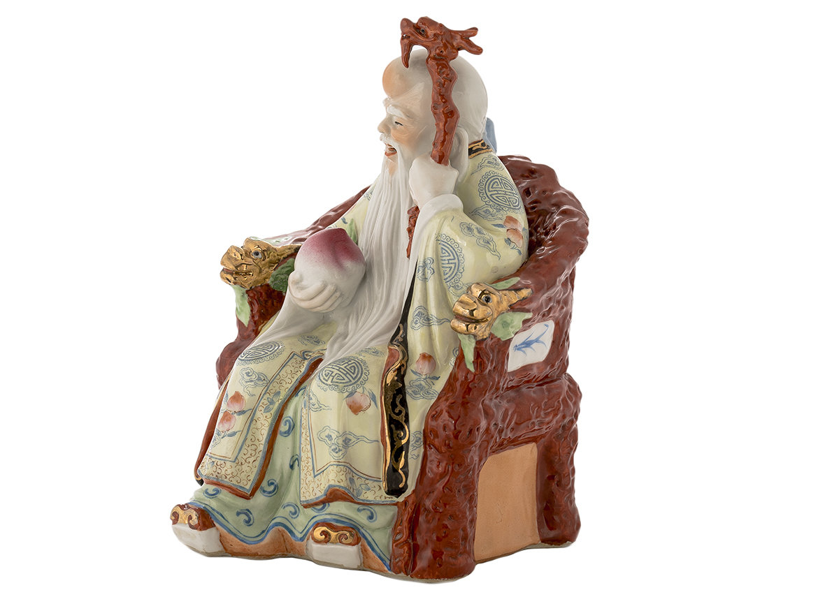 Фигурка винтажная, Китай # 42678, керамика