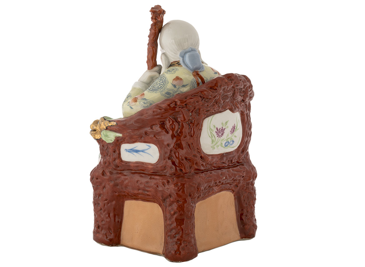 Фигурка винтажная, Китай # 42678, керамика