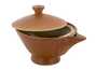 Набор посуды для чайной церемонии из 7 предметов винтаж, Япония # 42846, керамика: пять пиал по 40 мл., гундаобэй 119 мл., гайвань (хохин) 117 мл.