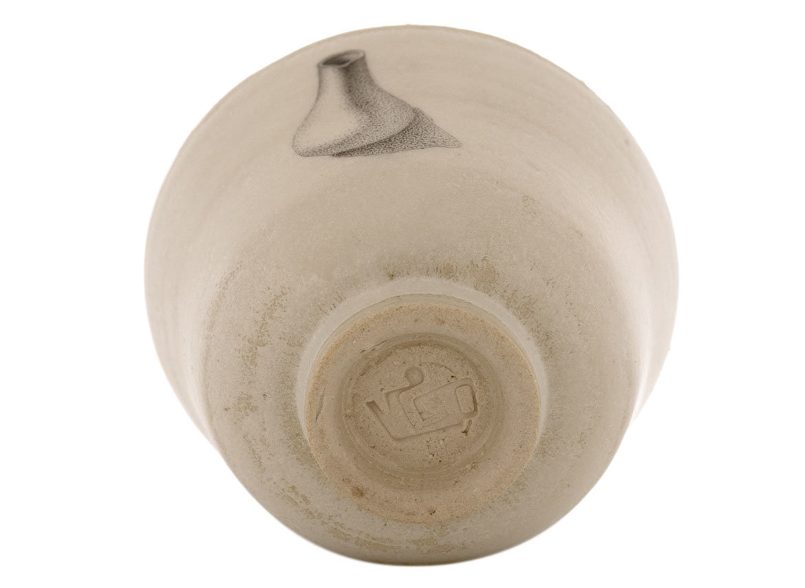 Пиала ручная работа Мойчай # 42949, Художественный образ "Чайник", керамика/ручная роспись, 58 мл.
