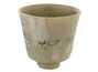 Cup handmade Moychay # 42954, Artistic image 'Buddha Statue in Leshan', ceramic/hand painting, 52 ml.
