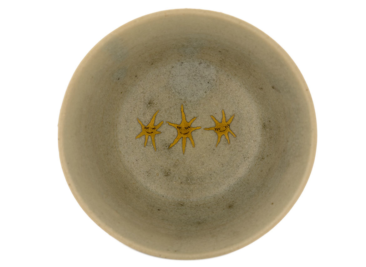 Cup handmade Moychay # 43003, Artistic image 'Star dance 1', ceramic/hand painting, 91 ml.