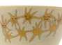 Пиала ручная работа Мойчай # 43003, Художественный образ "Звёздный хоровод 1", керамика/ручная роспись, 91 мл.