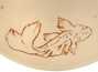 Cup handmade Moychay # 43016, Artistic image 'Fishes 1', ceramic/hand painting, 58 ml.