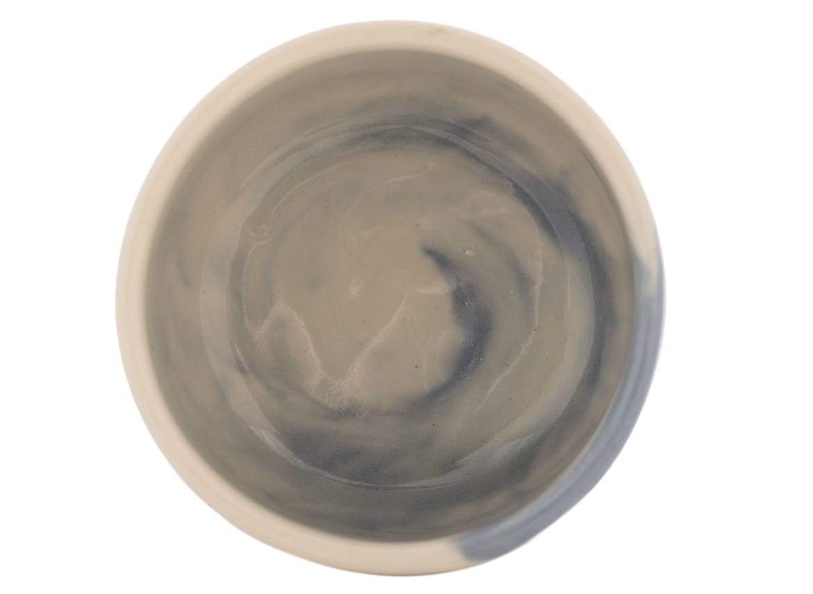 Cup handmade Moychay # 43067, series of 'Carps', ceramic/hand painting, 55 ml.