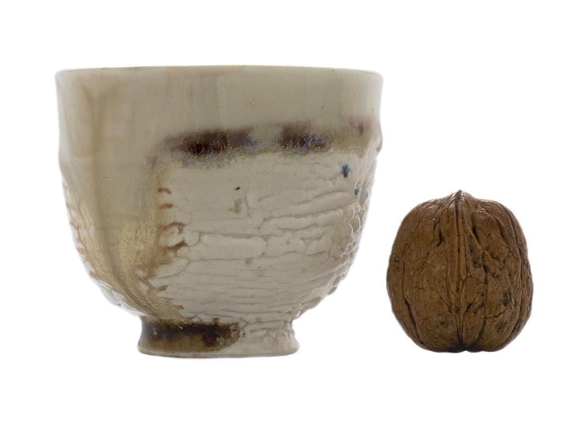 Cup handmade Moychay # 43169, wood firing/ceramic, 120 ml.