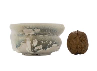 Пиала ручная работа Мойчай # 43190, дровяной обжиг/керамика, 92 мл.