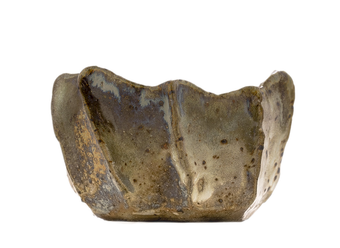 Пиала ручная работа Мойчай # 43247, дровяной обжиг/керамика, 104 мл.