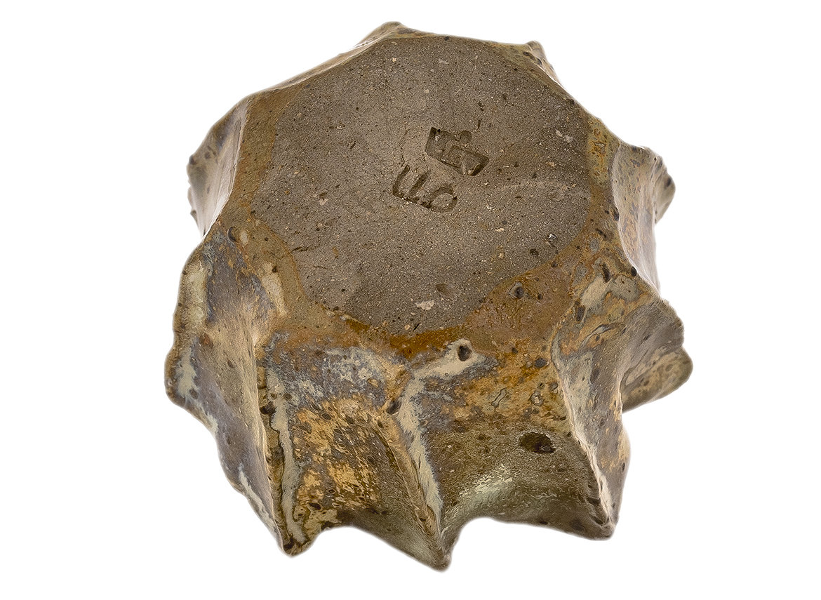 Пиала ручная работа Мойчай # 43247, дровяной обжиг/керамика, 104 мл.