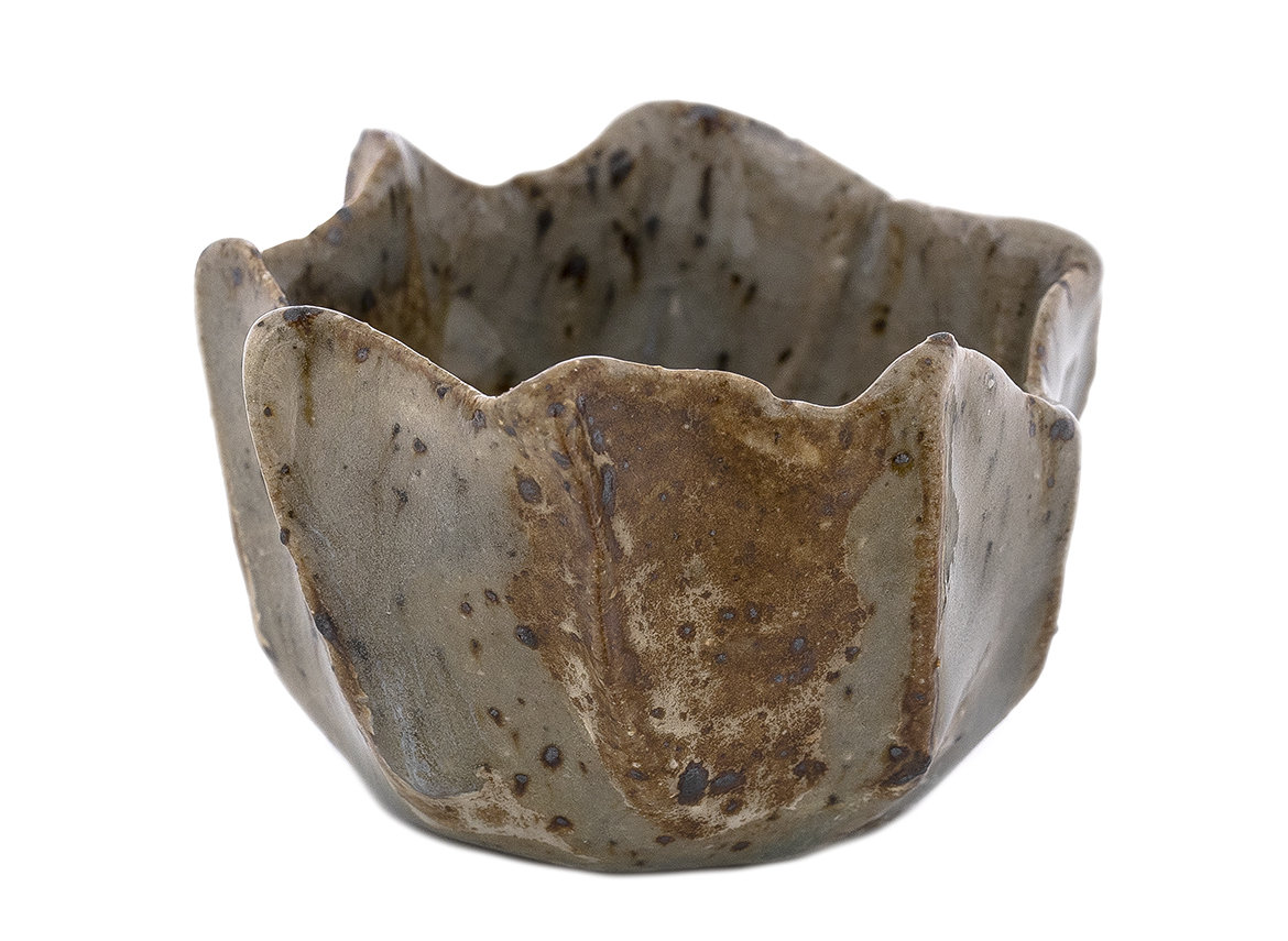 Cup handmade Moychay # 43255, wood firing/ceramic, 59 ml.
