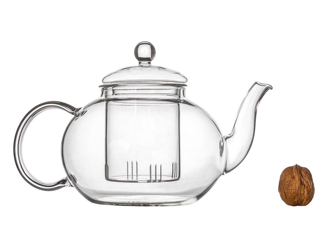 Teapot # 43470, fireproof glass, 1000 ml.