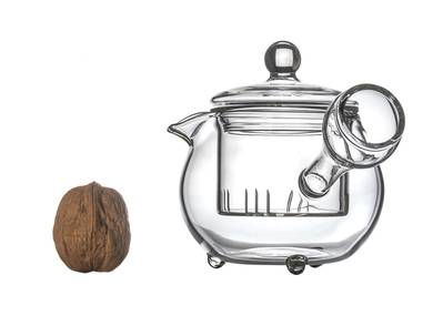 Teapot # 43476, fireproof glass, 200 ml.