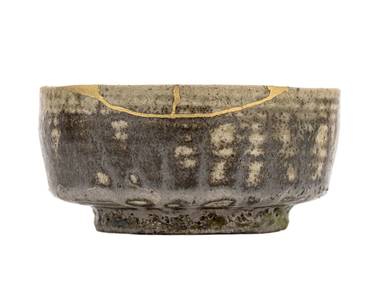 Cup kintsugi handmade Moychay # 43534, wood firing/ceramic, 93 ml.