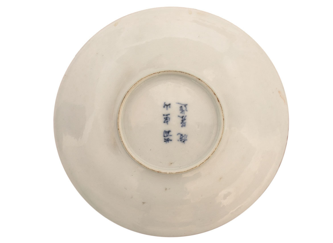 Гайвань, Япония # 43559, ручная роспись/яичный фарфор, 110 мл.