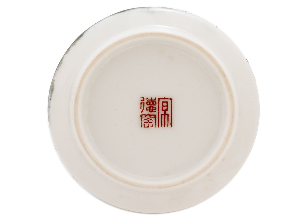 Пиала # 43567, цзиньдэчжэньский фарфор/ручная роспись, 112 мл.