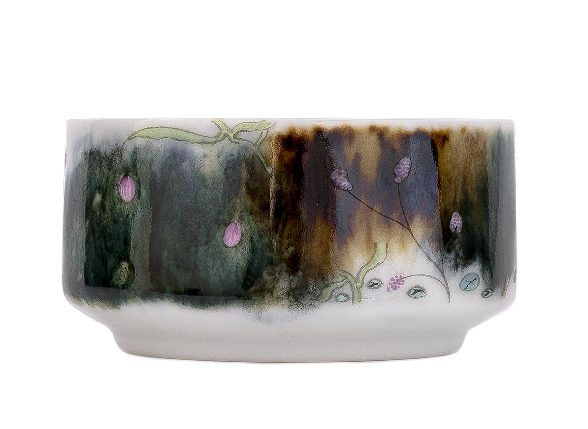 Пиала # 43567, цзиньдэчжэньский фарфор/ручная роспись, 112 мл.