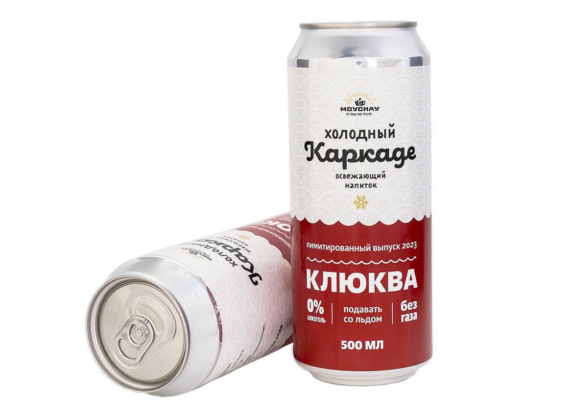 Холодный каркаде «Клюква», 500 мл