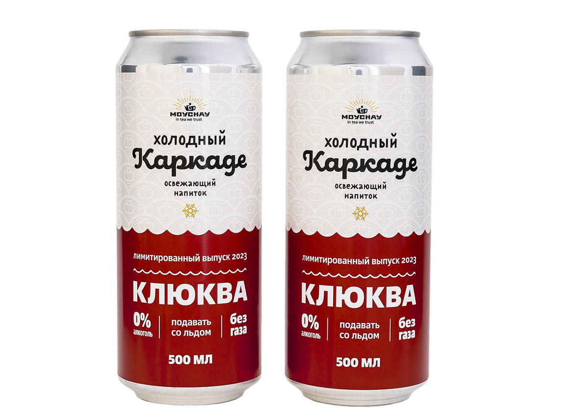 Холодный каркаде «Клюква», 500 мл