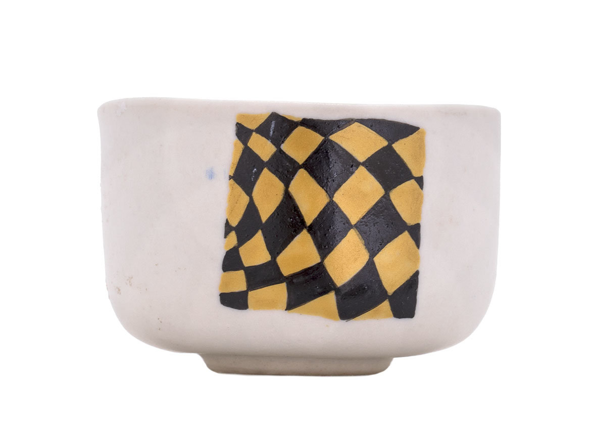 Cup Moychay 'The Golden Cage' # 43878, ceramic/hand painting, 55 ml.