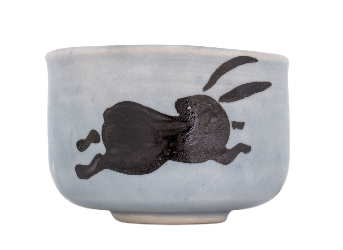 Cup Moychay, series of 'Run around' # 43956, ceramic/hand painting, 55 ml.